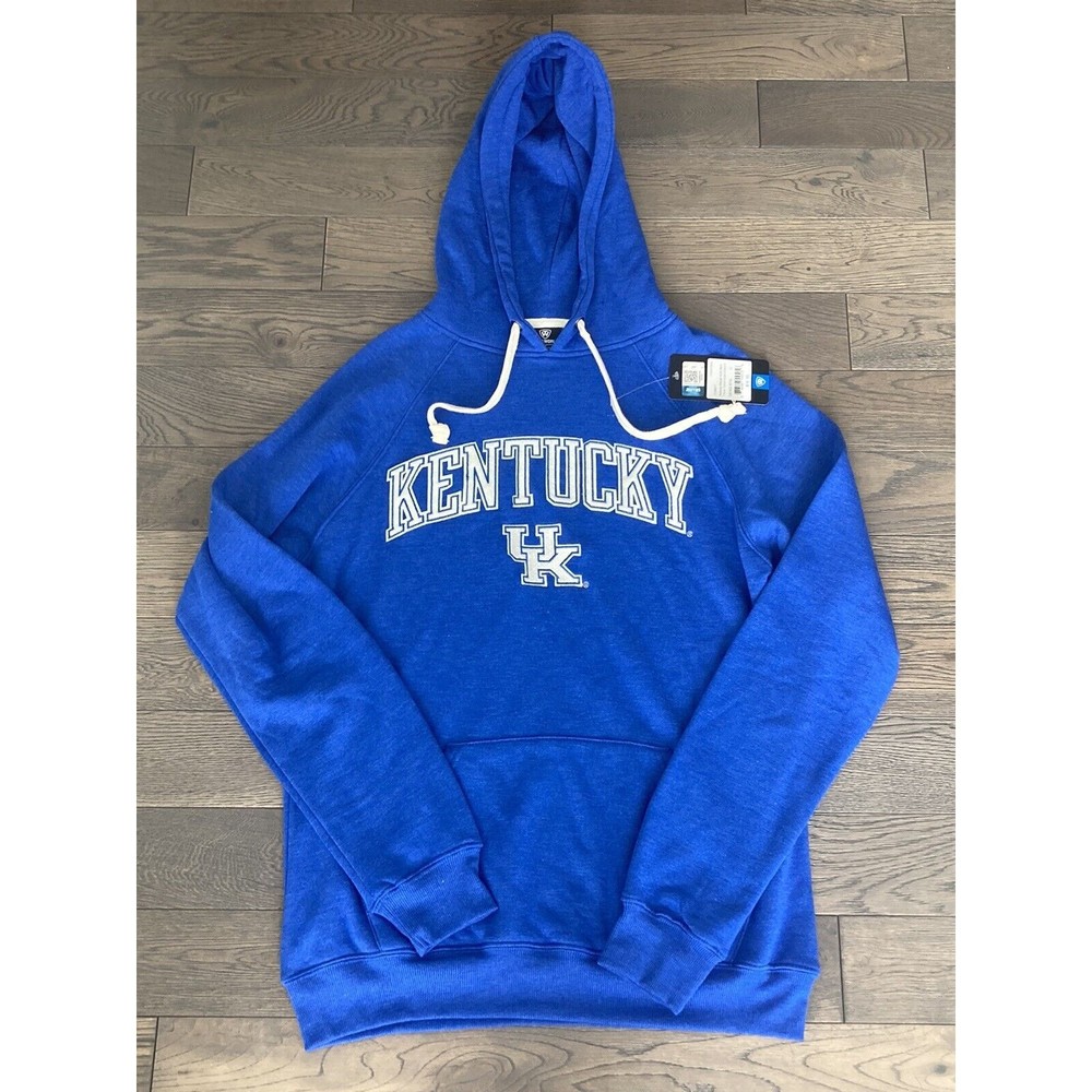 NWT $70 - Kentucky Wildcats Top of the World Hoodie Men's Small Embroidered Blue